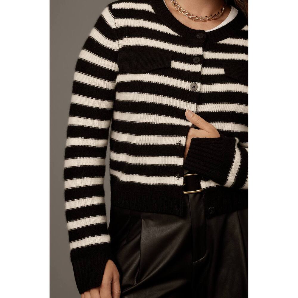 Maeve Cashmere Crop Cardigan Sweater 3x NWT